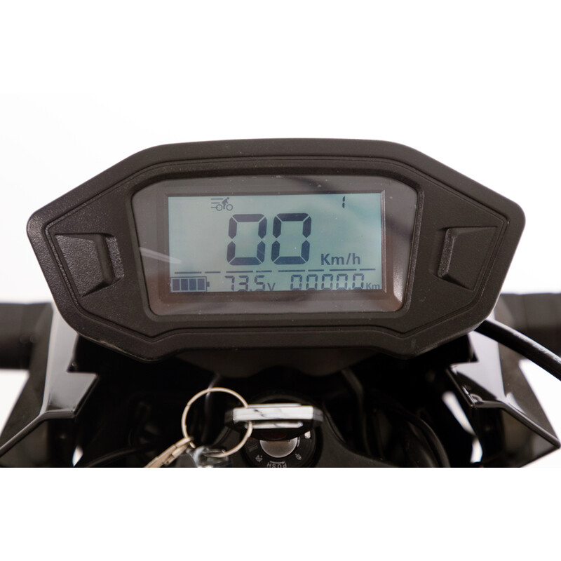 Elektrická motorka e-Flex, čierna