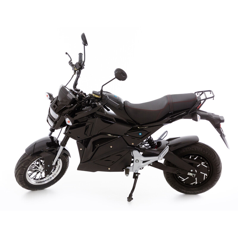 Elektrická motorka e-Flex, čierna