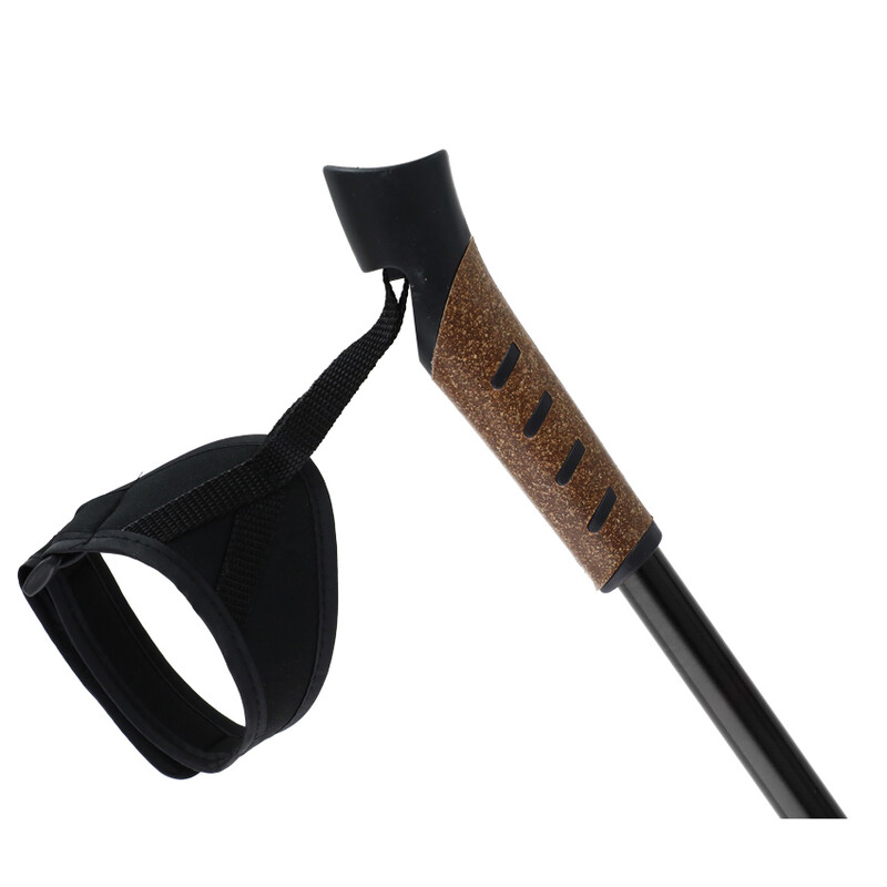 Trekingové palice, čierne