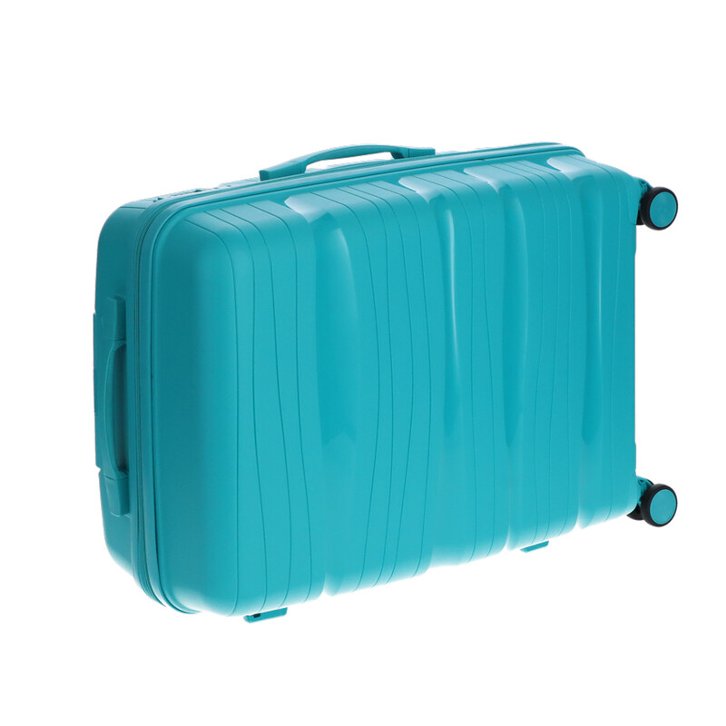 Cestovný kufor, tyrkysový
