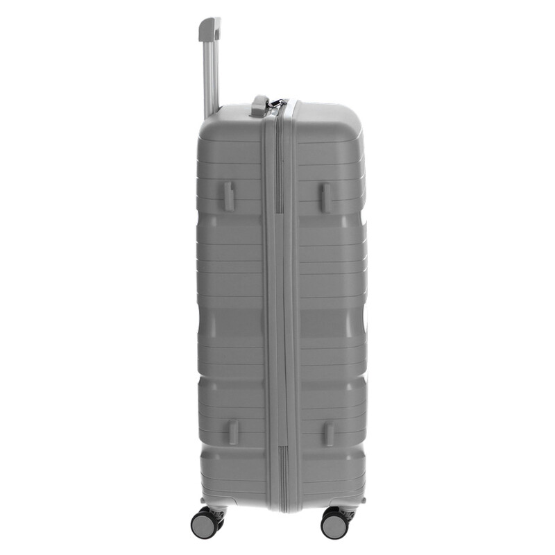 Cestovný kufor, sivý