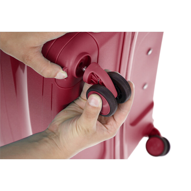 Cestovný kufor, bordový