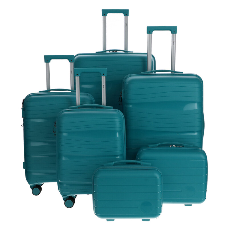 Cestovný kufor, petrolejový