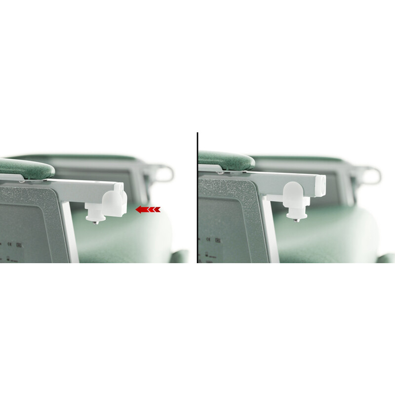 Seniorské kreslo, zelené