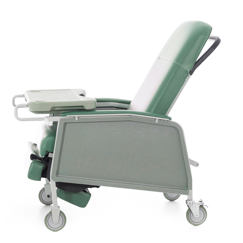 Seniorské kreslo, zelené