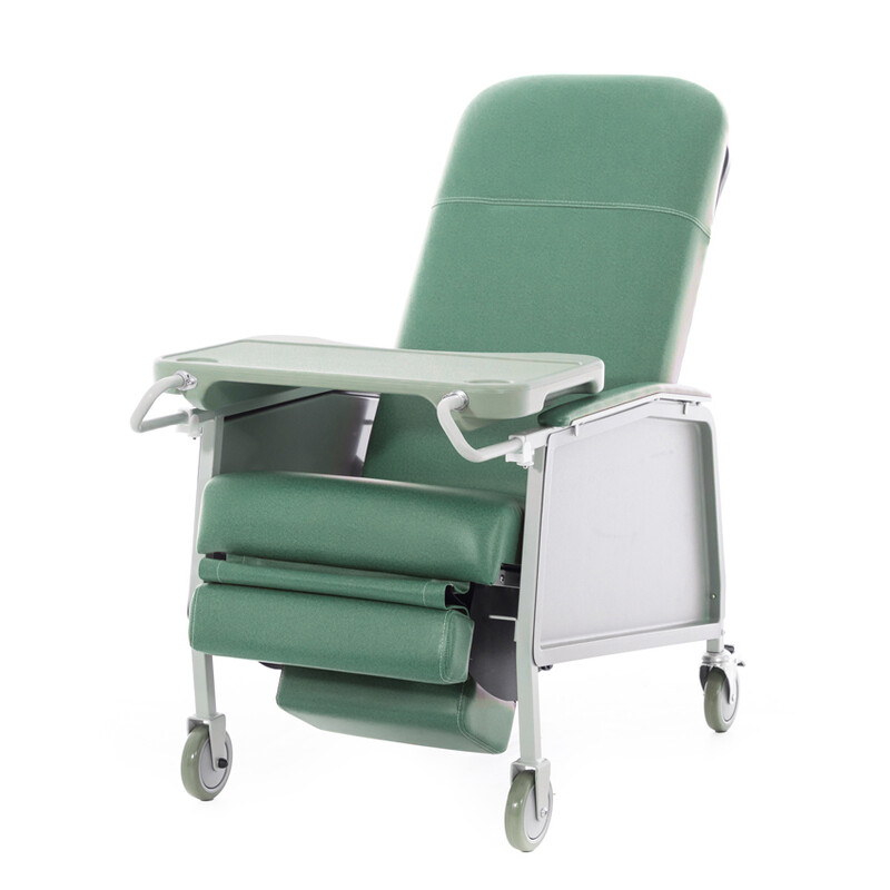 Seniorské kreslo, zelené