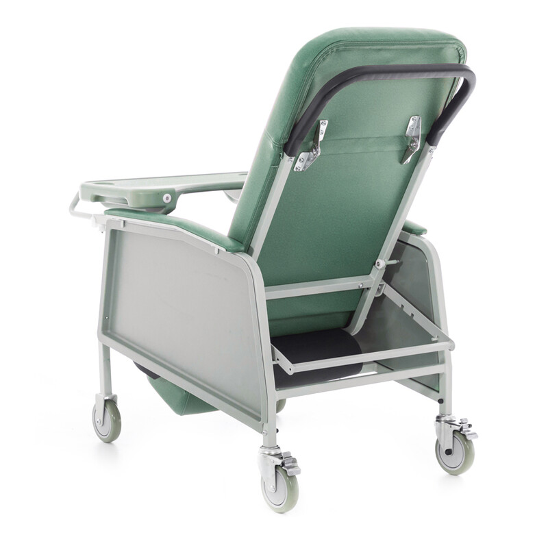 Seniorské kreslo, zelené