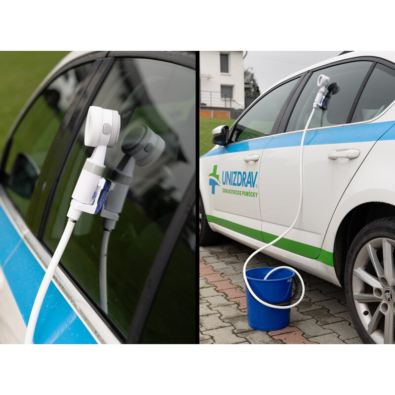 Prenosná sprcha s nabíjateľnou batériou