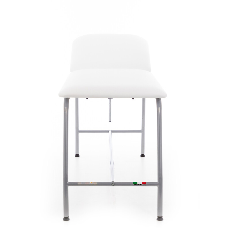 Vyšetrovacie lôžko, biele