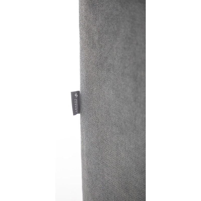 Masážne polohovacie kreslo s vyklápaním COMFORT+, antracitová látka