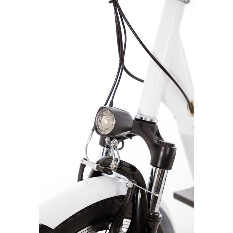 Trojkolesový elektrický bicykel Tornádo ZTECH, biely - POUŽÍVANÝ