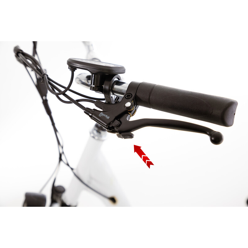 Trojkolesový elektrický bicykel Tornádo ZTECH, biely - POUŽÍVANÝ