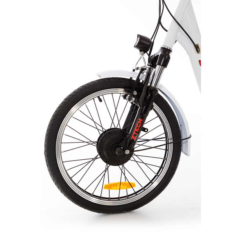 Trojkolesový elektrický bicykel Tornádo ZTECH, biely - POUŽÍVANÝ