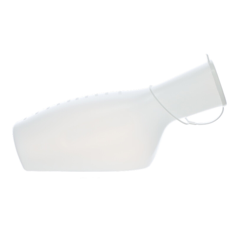 Fľaša na moč s držiakom a kefou