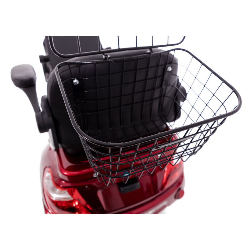 Elektrický dvojmiestny skúter CHAMPION DUO pre seniorov a imobilných – výkonný 1000 W motor - MIERNE ŠKRABANCE NA ZADNOM NÁRAZNÍKU