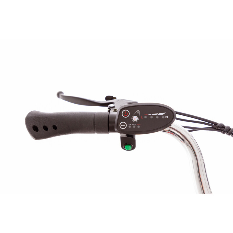 Trojkolesový elektrický bicykel Tornádo ZTECH, červený