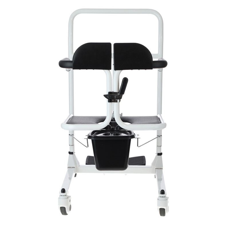 Hydraulická stolička na presun s toaletným vedrom UNIZDRAV