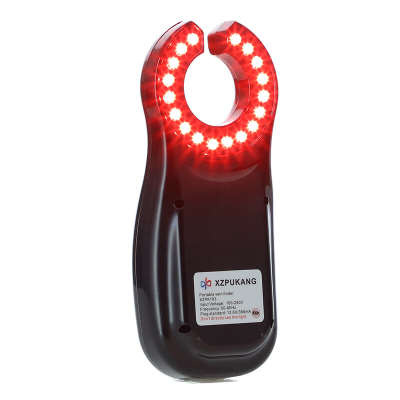 Detektor žíl – transluminátor