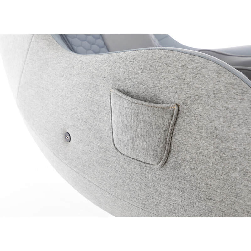 Elektrické masážne kreslo Zafír Relax, antracitové - MIERNE ŠKVRNY