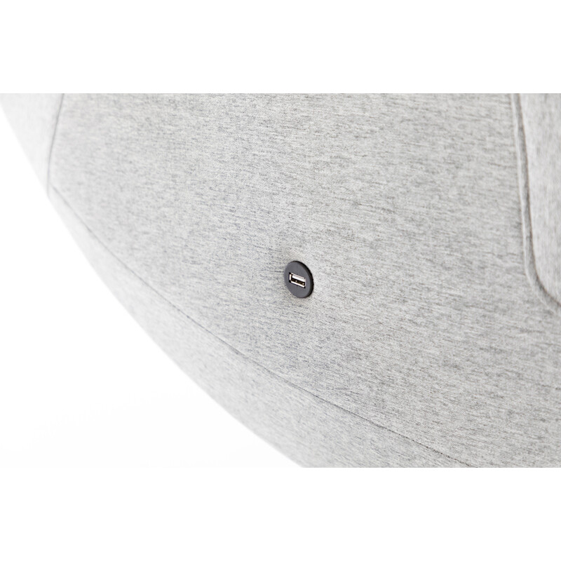 Elektrické masážne kreslo Zafír Relax, antracitové - MIERNE ŠKVRNY