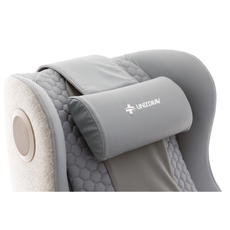 Elektrické masážne kreslo Zafír Relax, antracitové - MIERNE ŠKVRNY