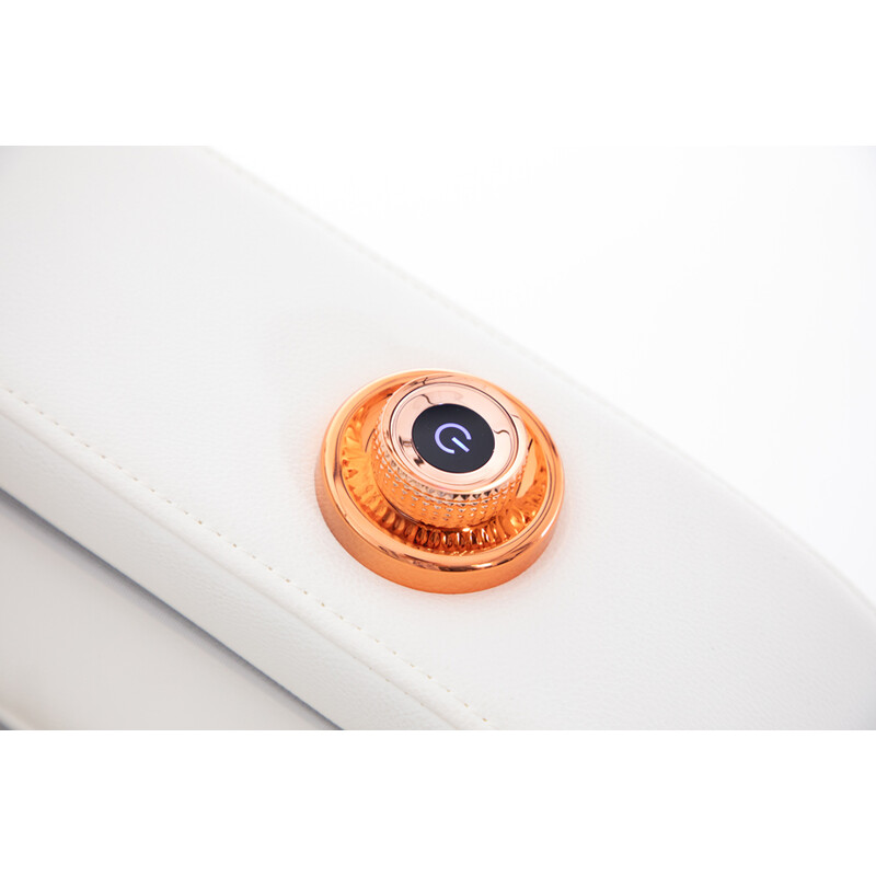 Masážne elektrické kreslo Prestige 3D MASSAGER s ionizátorom vzduchu, biele (Používaný kus)