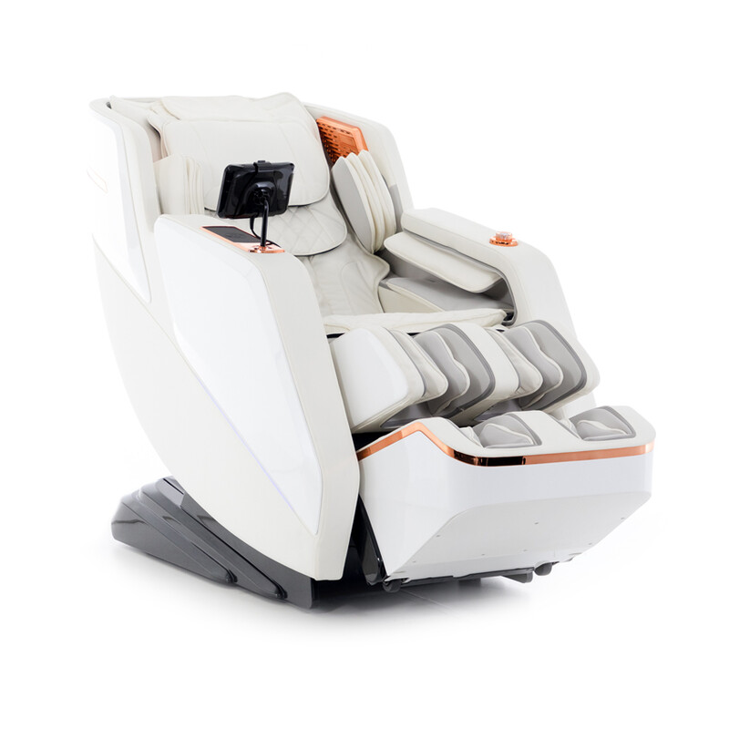 Masážne elektrické kreslo Prestige 3D MASSAGER s ionizátorom vzduchu, biele (Používaný kus)