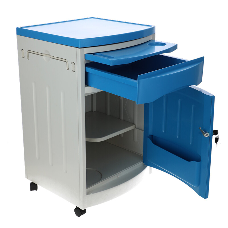 Nočný stolík MEDIK plast, modrý (Výstavný kus)