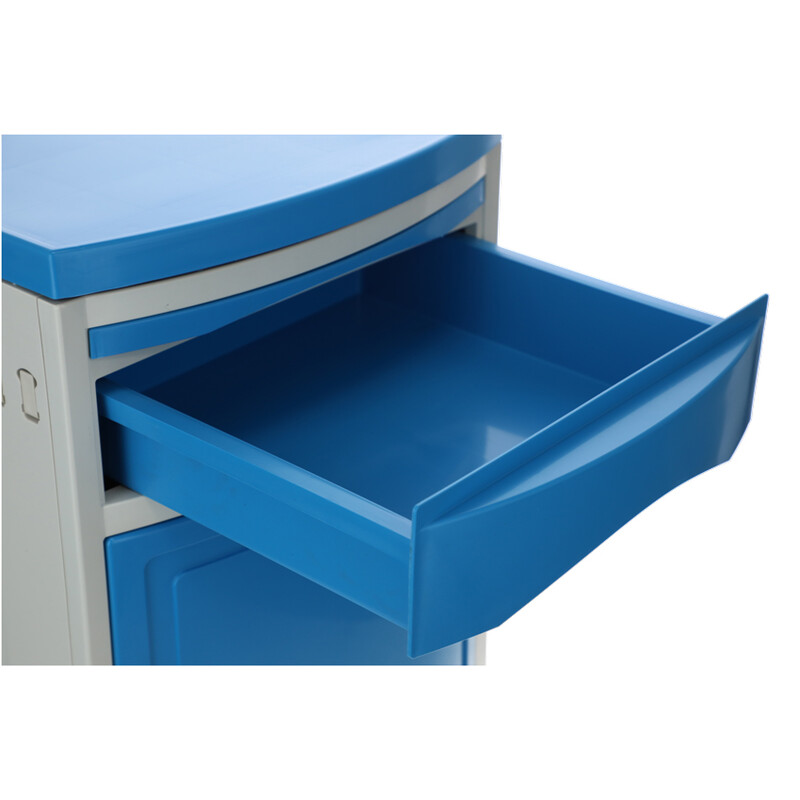 Nočný stolík MEDIK plast, modrý (Používaný kus)