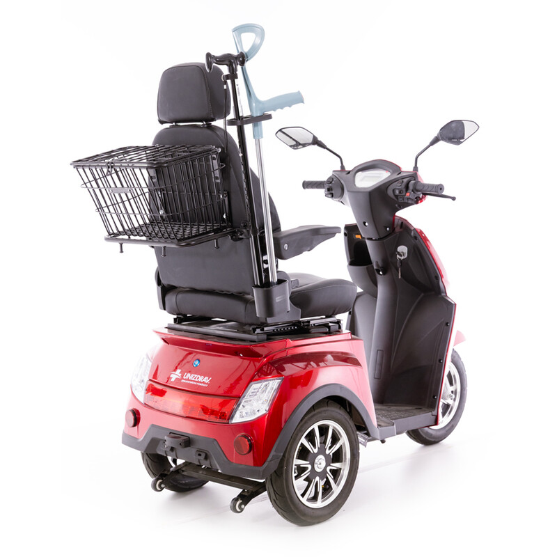 Držiak na barly a palice pre elektrické skútre