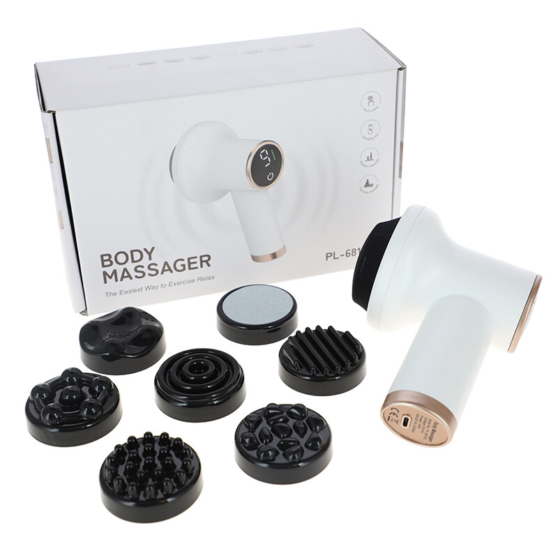 Masážny prístroj 8v1 s LCD displejom (Rozbalený kus)