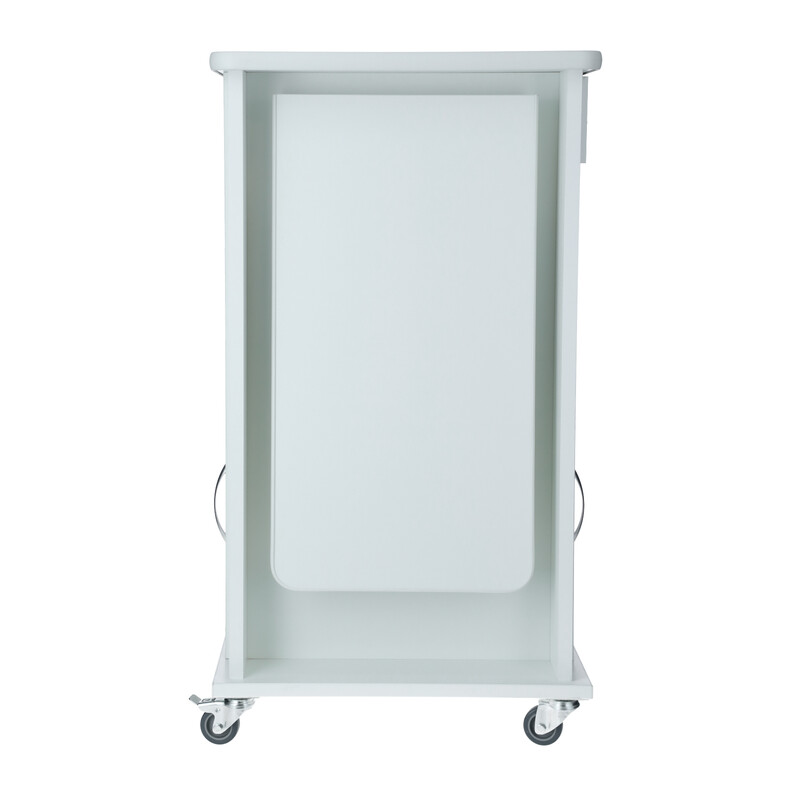 Nočný stolík UNIZDRAV, biely (Používaný kus)