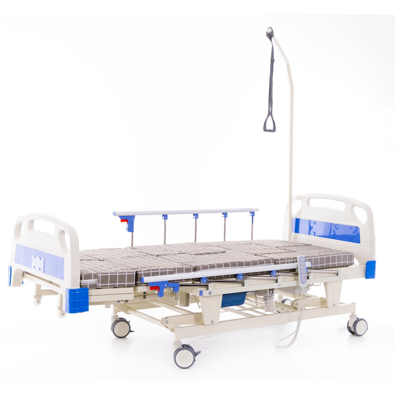 Elektrická  polohovacia posteľ s matracom Multibed - ŠKRABANCE NA BOČNICIACH, POŠKODENÁ FARBA NA ROHU