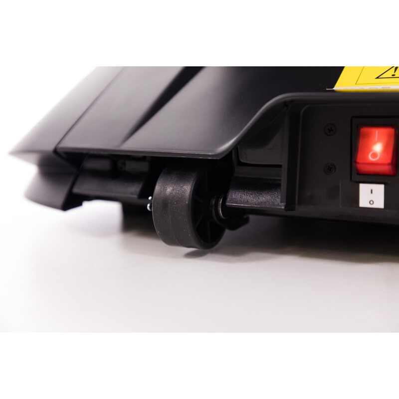 Masážne elektrické kreslo LUX 4D MASSAGER, čiernozlaté (Používaný kus)