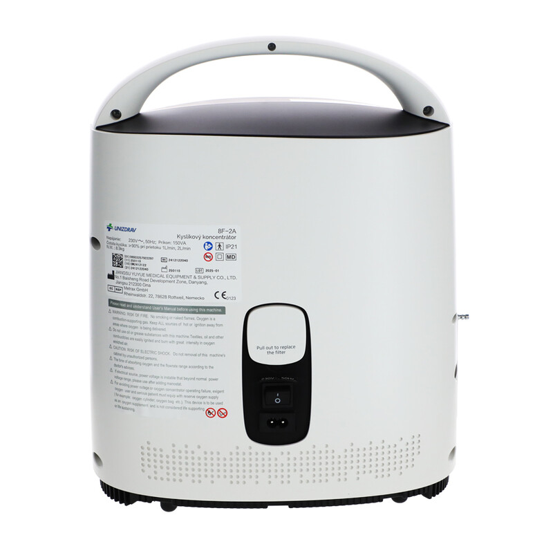 Kyslíkový koncentrátor UNIZDRAV 8F-2A (Používaný kus)