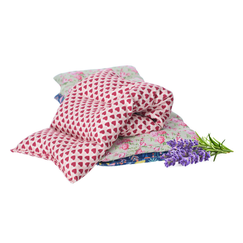 Hrejivý termo vankúš UNIZDRAV Levanduľa Srdcia - POŠKODENÝ PÔVODNÝ OBAL