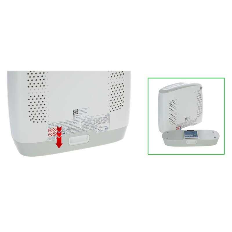 Prenosný kyslíkový koncentrátor Yuwell Spirit 3 (Používaný kus)