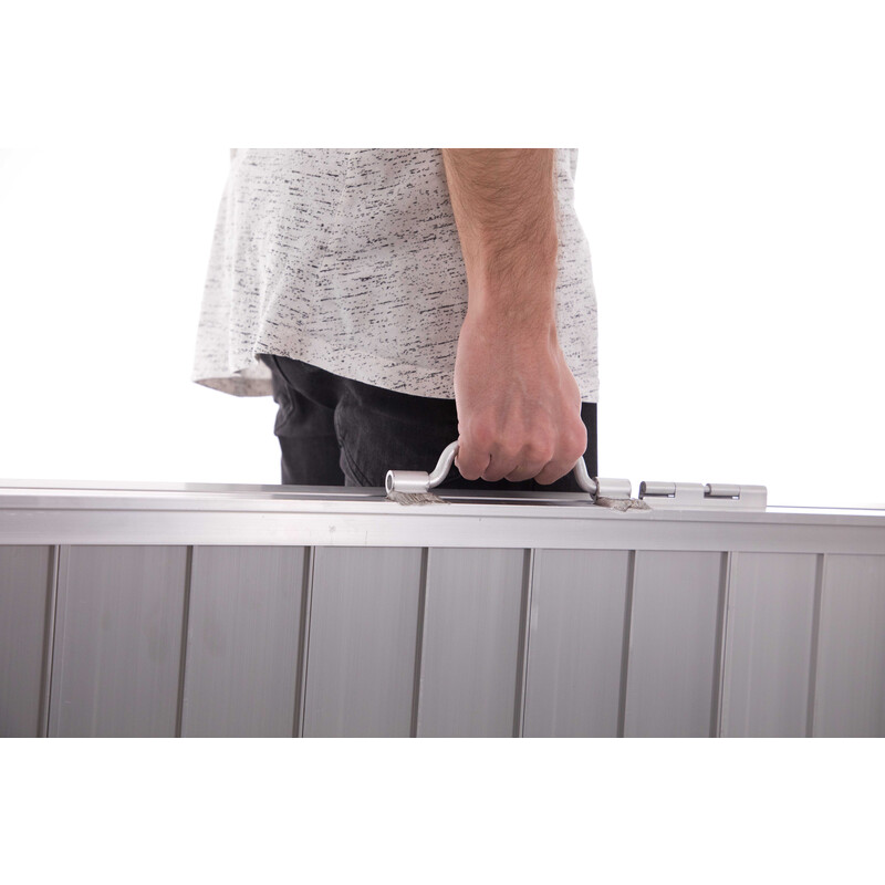 Sklápacia nájazdová rampa, 150 cm - POŠKODENÝ ROH