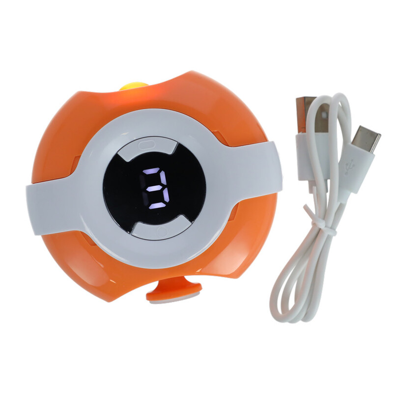 Elektrický zastrihávač nechtov, oranžový