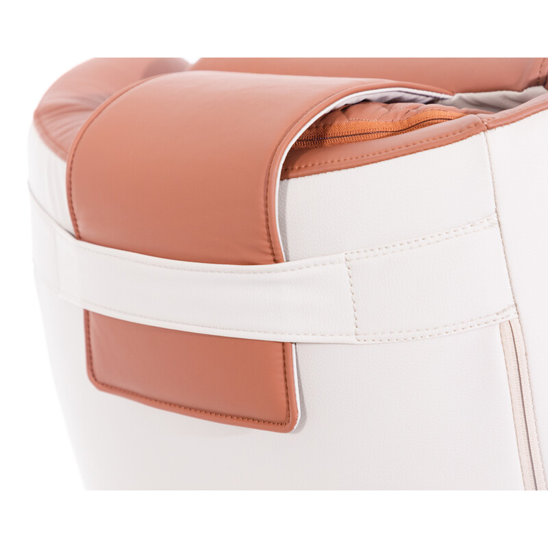 Elektrické masážne kreslo Zafír Relax, tehlové (Používaný kus)