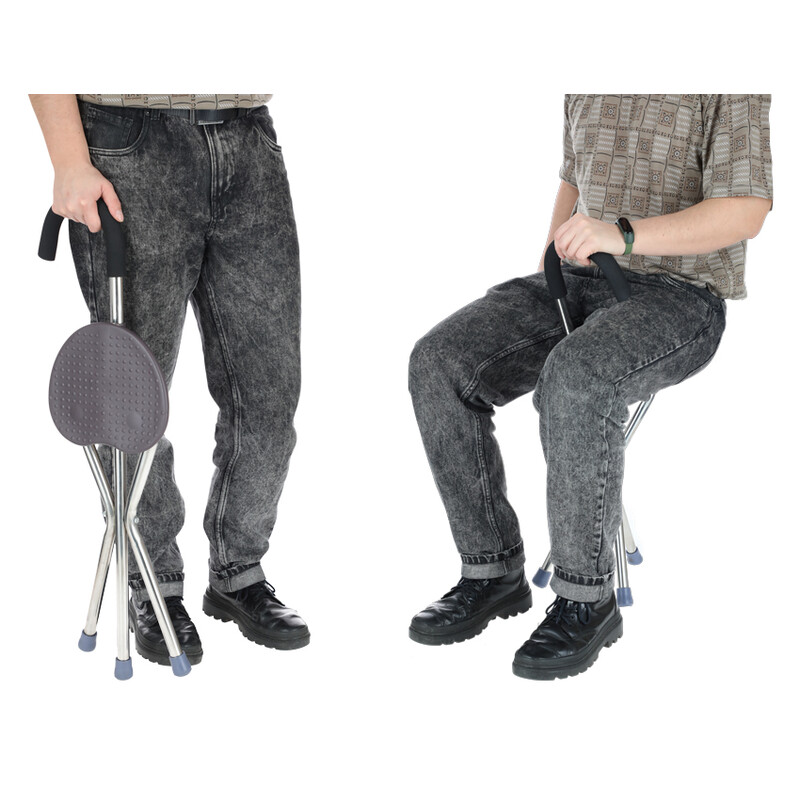 Vychádzková palica so sedadlom UNIZDRAV - POŠKODENIE NA RÚČKE