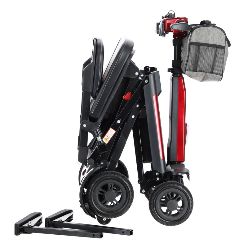 Skladací vozík COMPACT pre seniorov s lítiovou batériou (Použivaný kus)