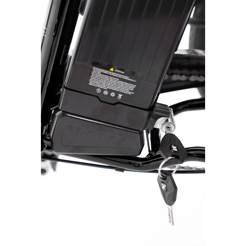 Trojkolesový elektrický bicykel Tornádo ZTECH, čierny (Používaný kus)