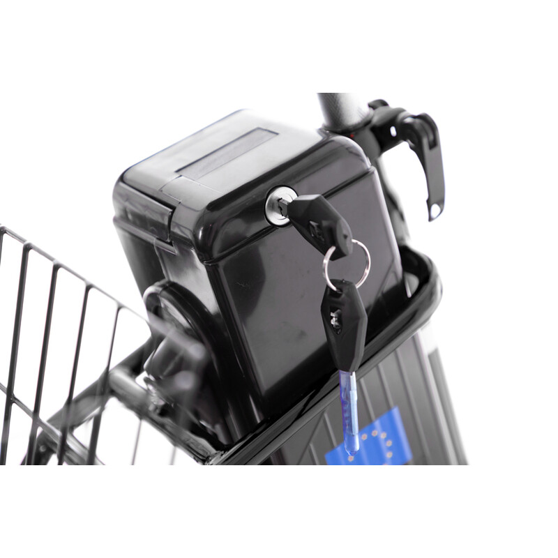 Trojkolesový elektrický bicykel Tornádo ZTECH, čierny (Používaný kus)