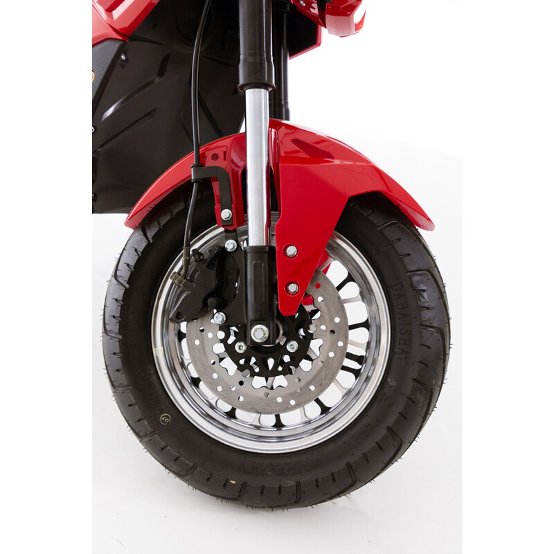 Elektrická motorka e-Flex, červená (Výstavný kus)