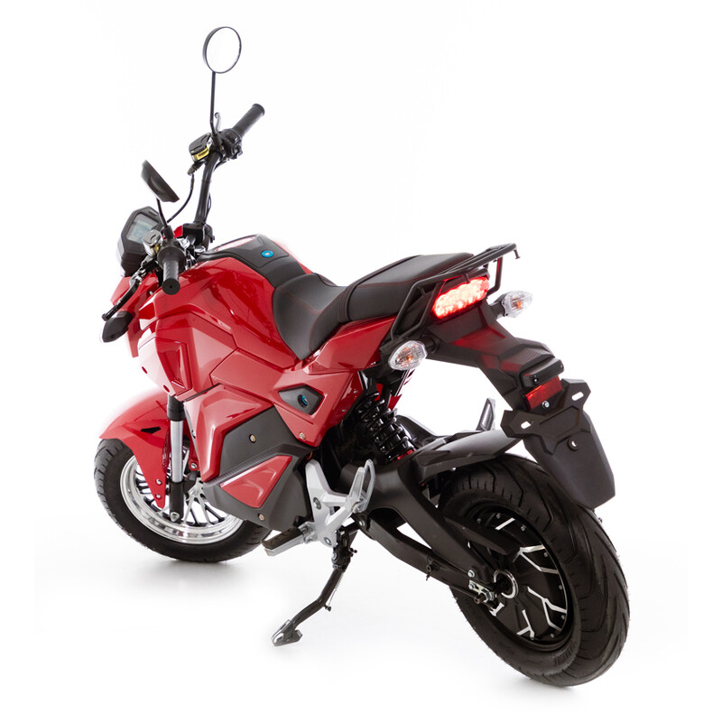 Elektrická motorka e-Flex, červená (Rozbalený kus)