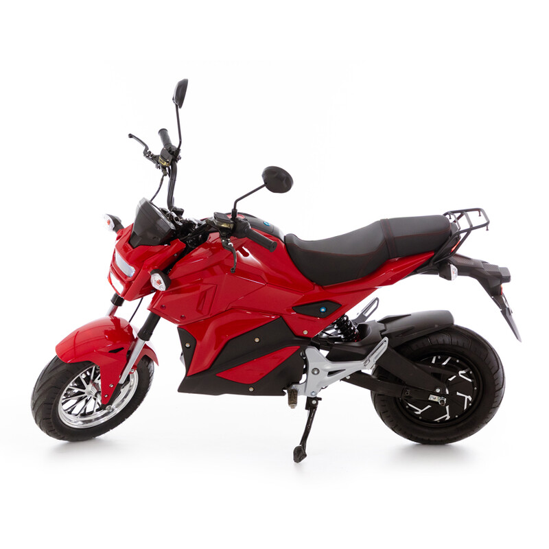 Elektrická motorka e-Flex, červená (Výstavný kus)