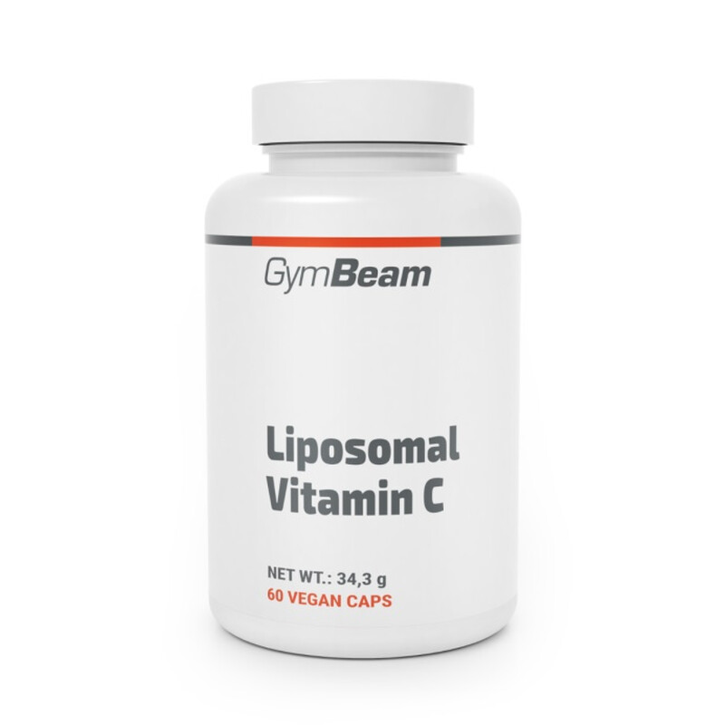 Lipozomálny vitamín C GymBeam, 60 kapsúl
