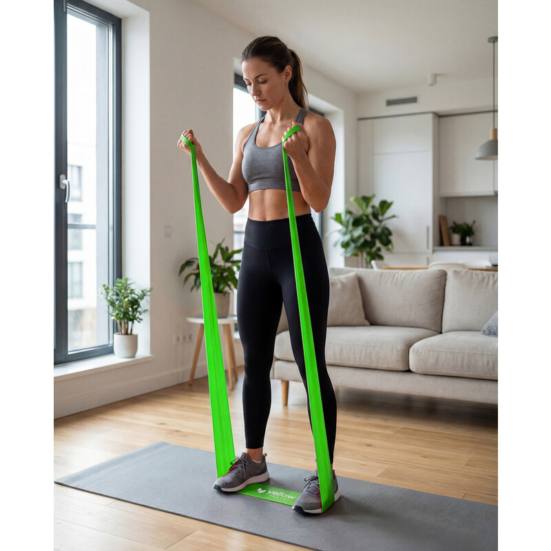 Posilňovacia guma na cvičenie, odpor 5 – 8 kg