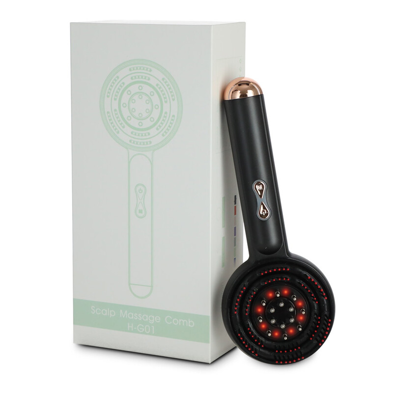 Regeneračná kefa na vlasy s LED terapiou - POŠKODENÝ PÔVODNÝ OBAL